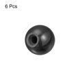 thumbnail image 3 of Unique Bargains Threaded Ball Knobs, 1.37Inch Dia M10 Female Thread Thermoset Round Ball Handles, Black 6 Pack, 3 of 5