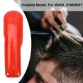 thumbnail image 4 of Hair Trimmer Cover, Easy To Disassemble Hair Clipper Cover, Stable Exquisite For Barber Shop Haircut Transparent Green,Transparent Orange,Transparent Gray,Transparent Red, 4 of 8