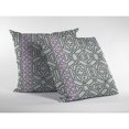 thumbnail image 2 of Bird Maze Suede Blown and Closed Pillow White, 2 of 4