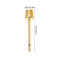 thumbnail image 2 of BRIGHTFUFU 50Pcs Metal Pump Needle Golden Adaptor for Basketball and Football Inflation for Fan Gear, 2 of 8