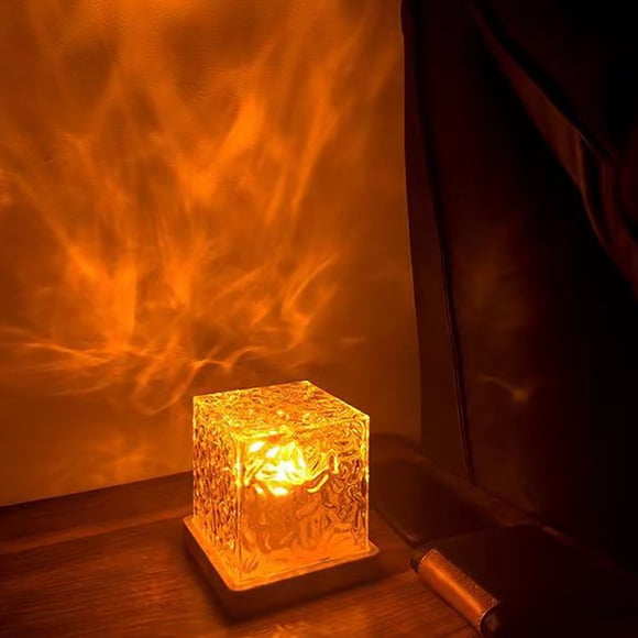 Meitianfacai Decorative Wave Lamp Small Night Lamp Girl Gift Bedside Bedroom Trends Table Lamp