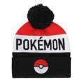 thumbnail image 2 of Pokemon Pokeball Kids Pom Beanie & Gloves Set, 2 of 7