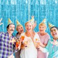 thumbnail image 4 of Langgg 6.5ft Fringe Curtain 0pcs Streamers Party Decorations Tinsel Curtain Backdrop TYPE1 NO1, 4 of 6