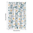 thumbnail image 3 of Clearance Waterproof Fabric Shower Curtain Or Polyester Soft Cloth & Hotel Quality Machine Washable White Shower Curtain Liner For Bath Tub Shower Curtain Rod, 3 of 8