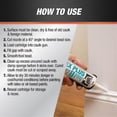 thumbnail image 2 of DAP Canada Alex plus Acrylic Latex Caulk plus Silicone, 300ml, Clear, Clear2, 300 mL, 2 of 5