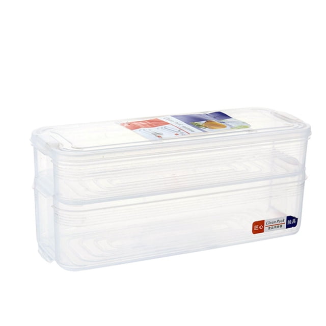 Agiferg Plastic Storage Refrigerator Bin Save Space Eco-friendly Healthy