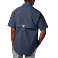 thumbnail image 3 of PFG Bahama II Short Sleeve Shirt, XL, Collegiate Navy, 3 of 8