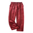 thumbnail image 1 of Pantalon Pyjama Polaire pour Femmes avec Poches Élastiques à la Taille, 1 of 6