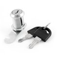 thumbnail image 1 of Unique Bargains Mailbox Cabinet Drawer 23mm Head 18mm Thread Cylindrical Cam Lock w 2 Keys, 1 of 3