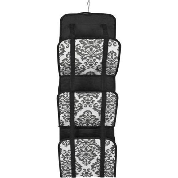 Travelon 237504 Travelon Organisateur de Sac à Main Suspendu - Lot de 2 -Masque Noir