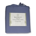 thumbnail image 2 of Cotton House - Ensemble de Draps en Bambou, Hypoallergénique, Format Double, Bleu, 2 of 4