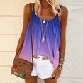 thumbnail image 2 of Hauts Aguichant pour Femmes Été Mode Femmes Été Col Rond Sans Manches Imprimé Décontracté Camisole Blouse T-Shirts pour Femmes Mode Femmes Blouses et Hauts Mode Hauts et Blouses d'Été pour Femmes, 2 of 6
