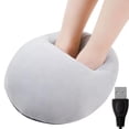 thumbnail image 1 of USB Powered Foot Warmer Soft Flannel Heating Pad Non Slippers For Indoor Home Use, 1 of 6