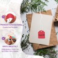 thumbnail image 3 of Uxcell Price Tags, Blank Paper Hang Tag Writable Label with String Attached for Gift Pricing Jewelry Clothing White, 3 of 7