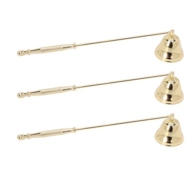 Candle Extinguisher Snuffer, Iron Plating Candle Snuffer Humanized Fit Grip Bell Shaped For Scented Candles