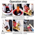 thumbnail image 3 of Grease Oil Suction Pan, Rugged Car Oil Suction Cup Reliable Durable  for Car, 3 of 8