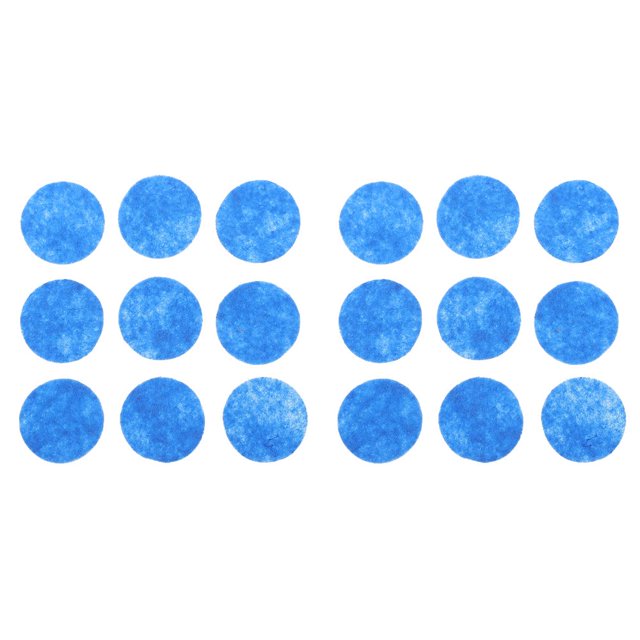 AMERTEER 1000 Pcs Cercles Ronds en Feutre Tissu Non Tissé Forme Ronde Tampons d'Artisanat Appliqués Bricolage