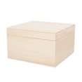 thumbnail image 1 of Shisuyan Trinket Box With Lid Wooden Beige 1Set Home Use Gift Packaging, 1 of 8