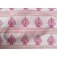 thumbnail image 4 of oneOone Cotton Poplin Fabric Chevron & Tree Block Print Sewing Fabric BTY 56 Inch Wide, 4 of 4