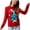 Red, variant on Meichang Womens Ugly Christmas Sweater Novelty Print Crew Neck Sweater Long Sleeve Knitted Pullover Soft Loose Fit Winter Warm Sweater
