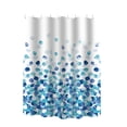 thumbnail image 1 of TIELUTT Doublure de Rideau de Douche en Tissu Transparent Robuste 96 Doublure de Rideau de Douche Lavable avec Poches Rideau de Douche Lourd avec Ventouses Ensemble de Rideau de Douche à Rayures Doublure de Rideau de Douche Extra Grand, 1 of 3