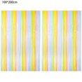 thumbnail image 2 of 2 Pack Rainbow Foil Fringe Curtain Colorful Tinsel Curtains Backdrop for Birthday Party Wedding, 2 of 5
