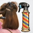 thumbnail image 4 of kurtrusly Multifunctional Barber Spray Bottle Retro Stripes for Salon Barber Studio Golden, 4 of 9