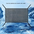 thumbnail image 3 of Lefu Bug Screen for Hood Deflector Bug Car Protective Net Barrier Mesh Cover Bug Screen (Black), 3 of 9