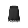 thumbnail image 2 of Argulvti Women Lace Hem Tube Tops Summer Strapless Solid Color Bandeau Tops Loose Fit Shirts, 2 of 9