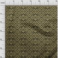 thumbnail image 3 of oneOone Georgette Viscose Mocha Brown Fabric African Aztech Craft Projects Decor Fabric Printed By The Yard 42 Inch Wide, 3 of 4