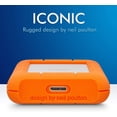 thumbnail image 3 of LaCie Rugged Mini USB 3.0 / USB 2.0 4TB External Hard Drive (LAC9000633), 3 of 7