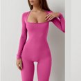 thumbnail image 4 of Mefallenssiah Spring and Fall Tight Waistband Sleeveless Neck Long Jumpsuit, 4 of 9