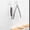 S, variant on Non-Marking Adhesive No-Punch Cabinet Laminate Bracket, Right Angle Shelf Support for Kitchen Bedroom Storage, Pvc Load-Bearing Bracket, 1 Piece