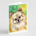 thumbnail image 1 of Pomeranian Sissy Greeting Cards & Envelopes - Pack of 8, 1 of 1