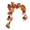 thumbnail image 1 of Artificial Maple Vine, Autumn Flexible Plastic Maple Leaf Garland Household  For Halloween Double Maple Leaf Rattan Type A,Two Leaf Maple Leaf 7 Leaf ,Double Maple Leaf Rattan Type, 1 of 8