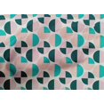 thumbnail image 4 of oneOone Cotton Cambric Fabric Circle Geometric Print Sewing Fabric BTY 56 Inch Wide, 4 of 4