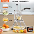 thumbnail image 2 of VEVOR Commercial Vegetable Fruit Chopper 1/4" Blade Heavy Duty Professional Food Dicer Kattex French Fry Cutter Onion Slicer Stainless Steel for Tomato Peppers Potato Mushroom, 2 of 9