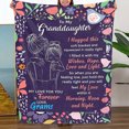 thumbnail image 1 of Dvkptbk Message Letter Flannel Blanket Envelope Letter Letter Writing Blanket Pashmina Cover Blanket Reversible Fleece Blanket, 1 of 1