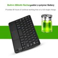 thumbnail image 4 of Clavier Bluetooth avec Pavé Tactile, Clavier Bluetooth Sans Fil Ultra Mince Mini avec Pavé Tactile pour PC Tablette, 4 of 9