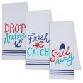 thumbnail image 1 of Design Imports CAMZ11981 Ensemble de Torchons DII Fresh Catch 18 x 28 Po - 3 Pcs, 1 of 2