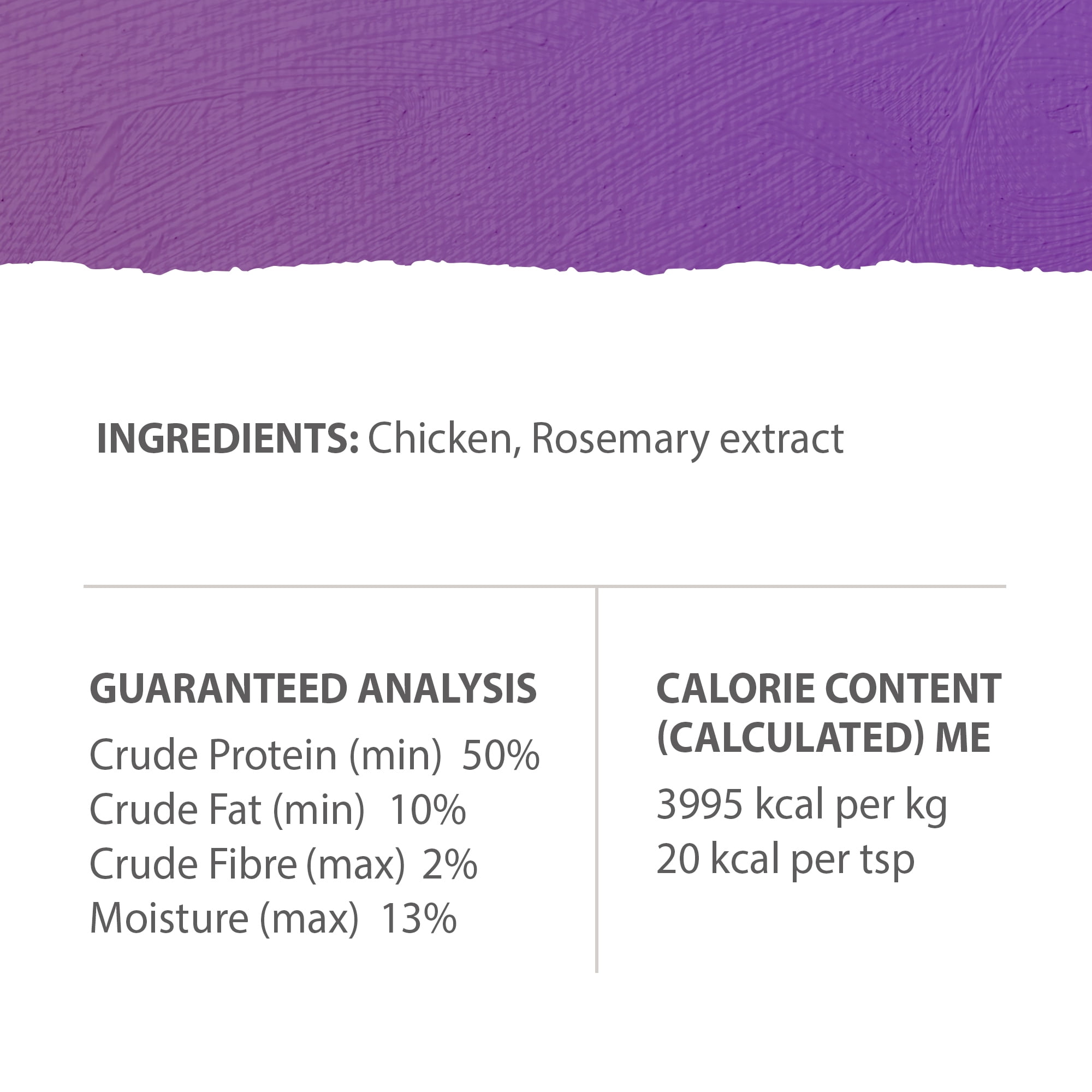 Caledon Farms Chicken Sprinkles Natural Dog Food Topper 120 grams