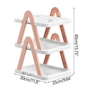 Suncoda Shoe Rack, Multi Layer Shoe Rack Household Small Shoe Cabinet Economic Dormitory Door Shoe Rack Installation Folding Shoe Cabinet
