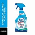 thumbnail image 1 of Lysol Bathroom Cleaner Spray, Power and Free Trigger, Cool Spring Breeze, Hydrogen Peroxide, 650 mL, 1 of 3