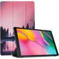 thumbnail image 1 of KOMI Case for Google Pixel Tablet 11inch 2023 Release, Folio Slim Cover Lightweight Hard Shell Protective Case with Multi-Angle Stand, Nightfall, 1 of 5