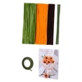 thumbnail image 3 of KLKCMS Pipe Cleaner Flower Kit Soft Floral Wires for Family Art Project Activity Friend Kit for 5, 3 of 9