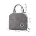 thumbnail image 4 of Yeacher Sac Isotherme Portable 6 L Sac Fourre-Tout pour Lunch Sac à Main Refroidisseur Thermique Réutilisable Imperméable Grande Capacité, 4 of 8