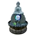 thumbnail image 2 of simhoa Buddha Resin Statue LED Lights Decors Bar Living Room Balcony Water, 2 of 4