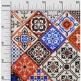 thumbnail image 2 of oneOone Viscose Jersey Brown Fabric Abstract Traditional Sewing Craft Projects Fabric Prints By Yard 60 Inch Wide, 2 of 4
