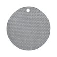 thumbnail image 1 of Set de Table Rond Sans Caoutchouc Antidérapant Résistant à la Chaleur Lavable pour Tasse Bol Gris 15.5cm/6.1 Po, 1 of 1