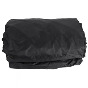 Protecteur durable de tapis de lit en L - imperméable & Housse anti-poussière pour intérieur & Usage extérieur, Noir, Compact & Stockage facile